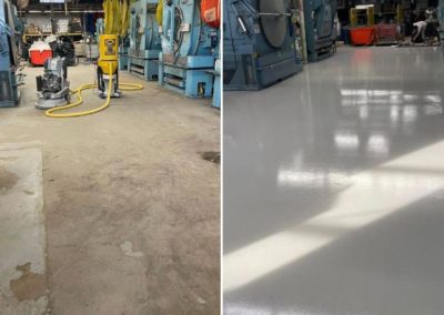 Before and After of Solid Epoxy